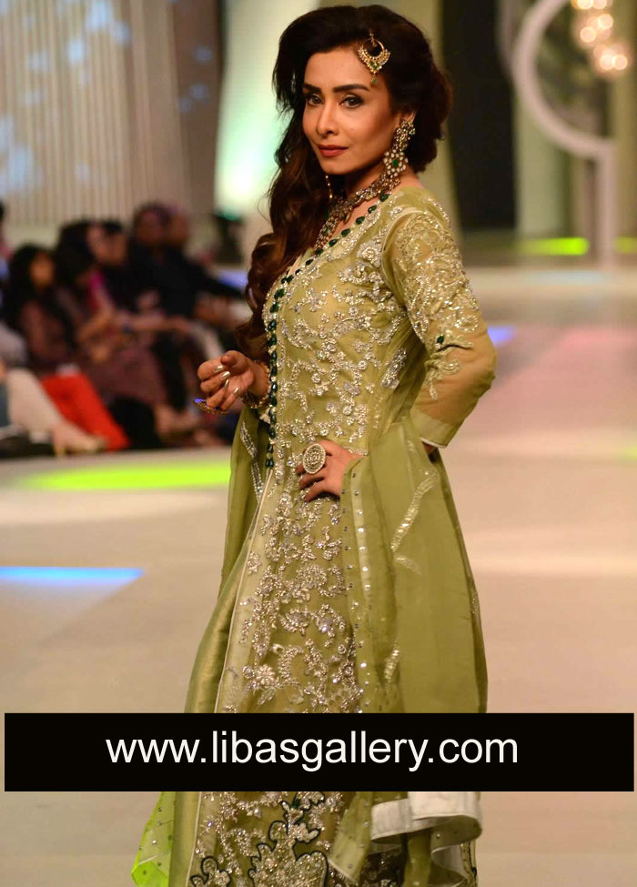 Pistachio Green Marisa Special Occasion Dress
