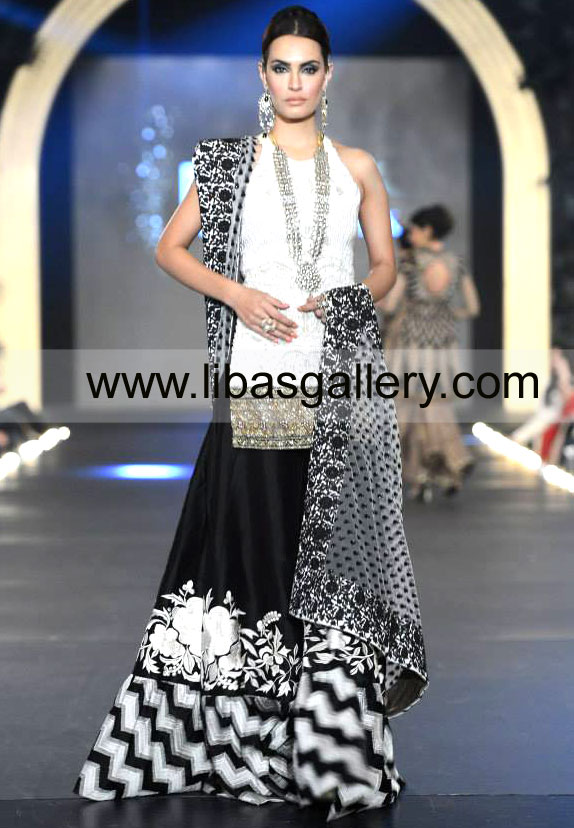 Black and White Vigo Special Occasion Wear 