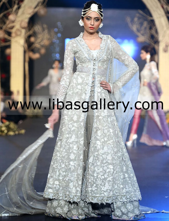 Ash grey Janet Special Occasion Wear