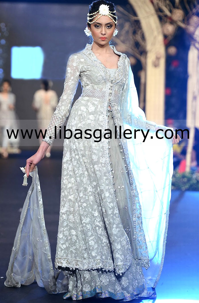 Ash grey Janet Special Occasion Wear