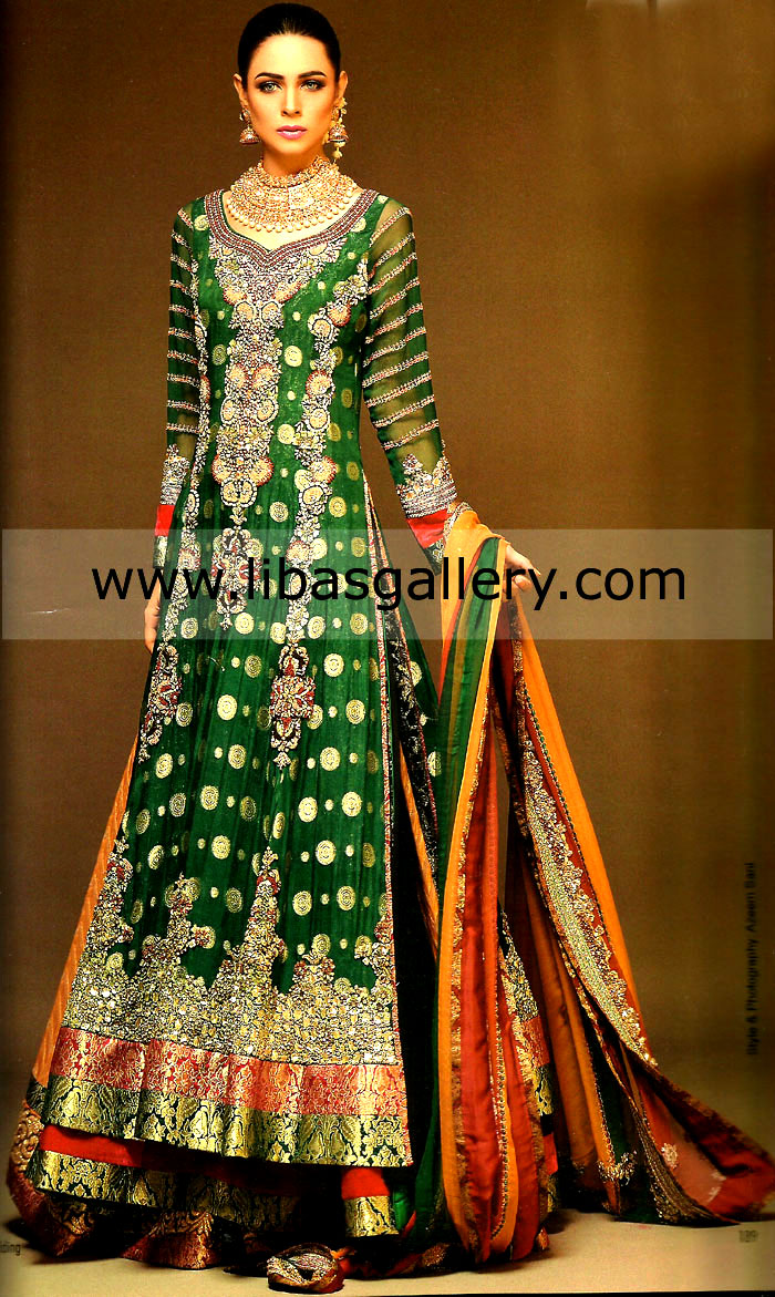 Emerald Green Siamee Special Occasion Wear 