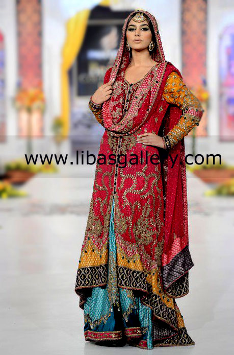 Crimson Glory Special Occasion Wear for Wedding and Valima Events