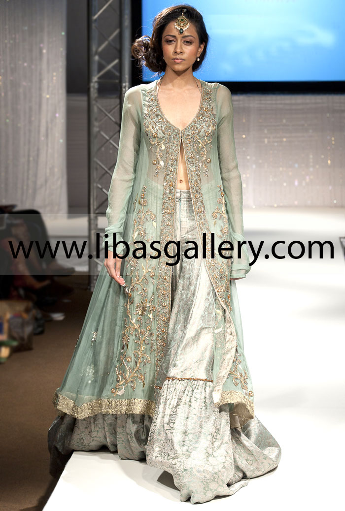 Rana Noman bridal lehenga collection at Pantene bridal couture week 2014, Pakistani Bridal dresses at PFDC, Rana Noman Pakistan Fashion Week LONDON 2014 in london heart of Bloomsbur