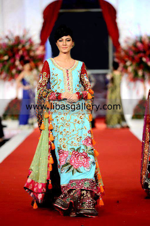 Tabassum Mughal Haute Couture Collection 2013,Tabassum Mughal Wedding Dresses Designer Pakistan Online In  Los Angeles, California, USA 