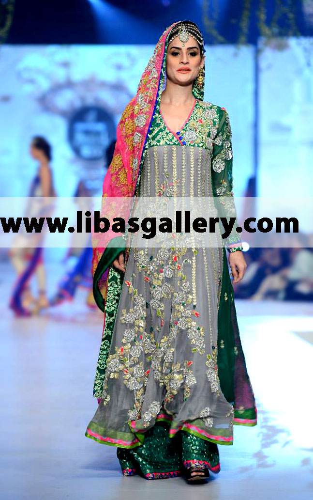 SOMAL HALEPOTO, Bridal Lehenghas | Wedding Lehengha Online | Lehenghas l Lehengha Choli Online.  Groom Wear, Designer Sherwani, Bridal Wear, Formal Wear Bridal Couture Week 2013 - 2014 - 2015 PFDC Sunsilk Fashion Week Karachi 2013 - 2014 - 2015
