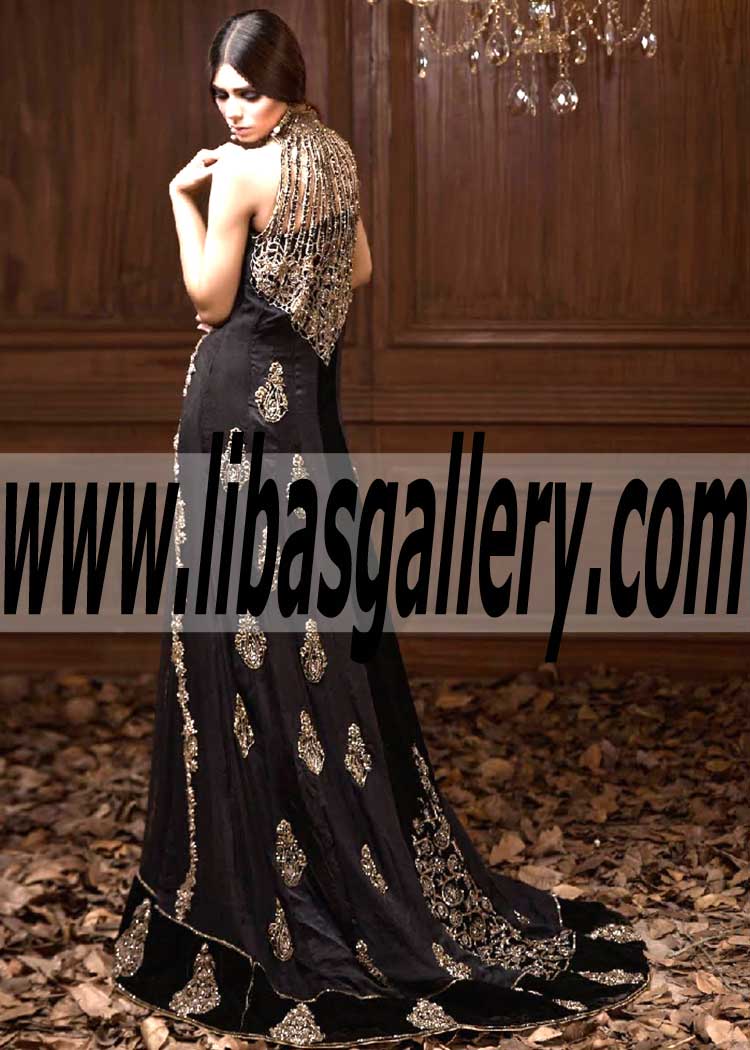 Fashion A line Chiffon Floor Length Natural Waist Chapel Train Wedding Gown for Bridesmaid