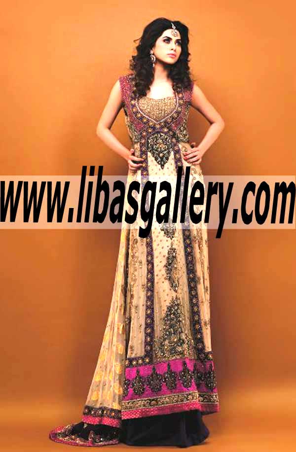 Exceptional Scoop Neck A line Long Length Majestic Evening Dress for Wedding and Special Events