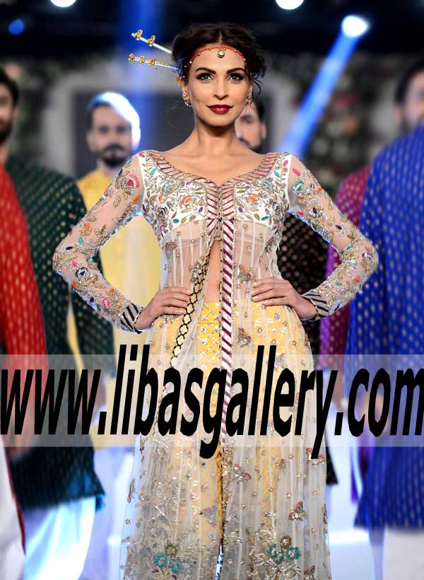 Awesome Pakistani Wedding Anarkali Dress for Wedding and Special Occasions