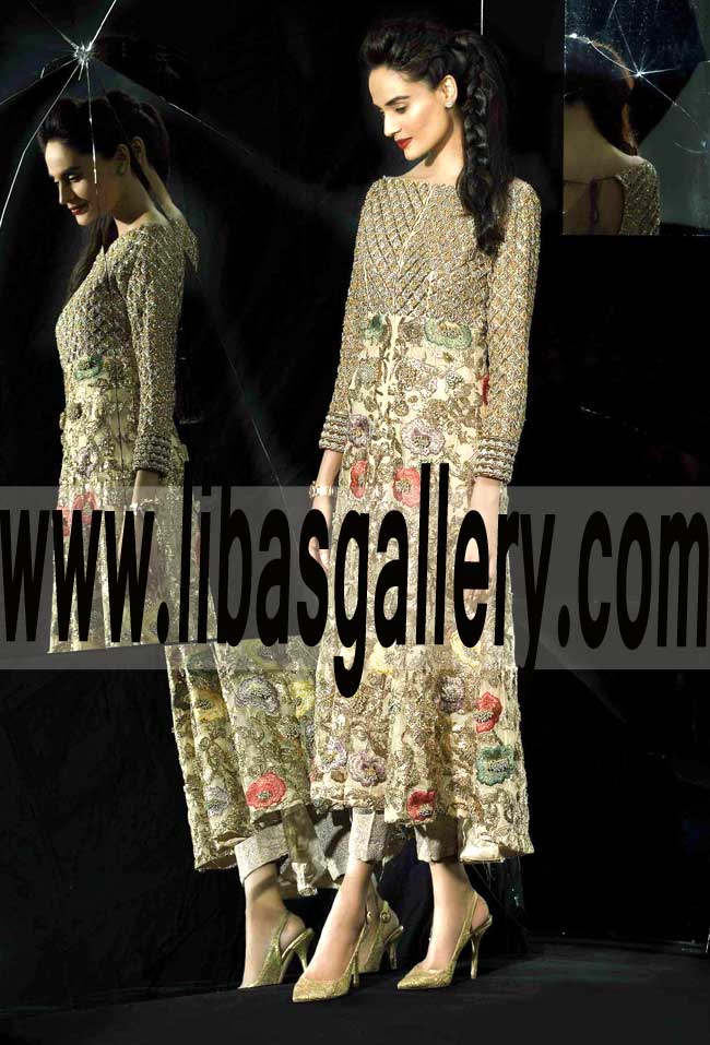 Ideal Wedding ANARKALI Dress for Wedding and Special Occasions