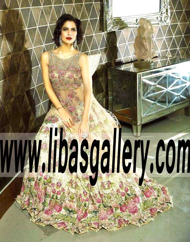 Attractive latest collection of stylish Lehenga Dresses for Engagement and Special Occasions