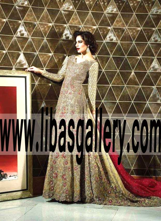Gorgeous new and innovative styles Heavy Anarkali Suit for Wedding and Special Occasions