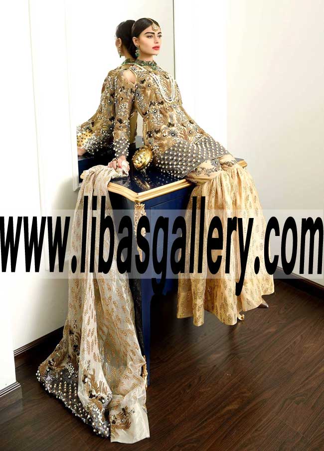 Enchanting latest on trend fashion and styles Gharara Dress for Wedding and Special Occasions