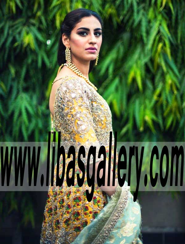 Dignified Wedding Gharara Dress for Wedding and Special Occasions