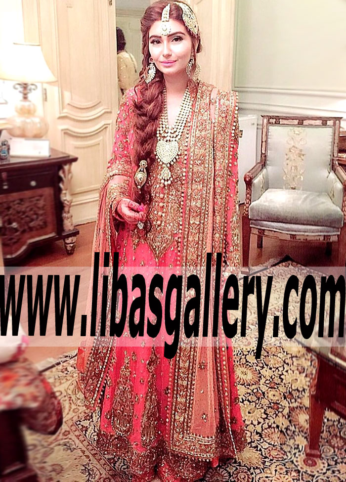 We are Absolutely Love struck over the Love Runs High Designer Anarkali Dress for Wedding and Special Occasions