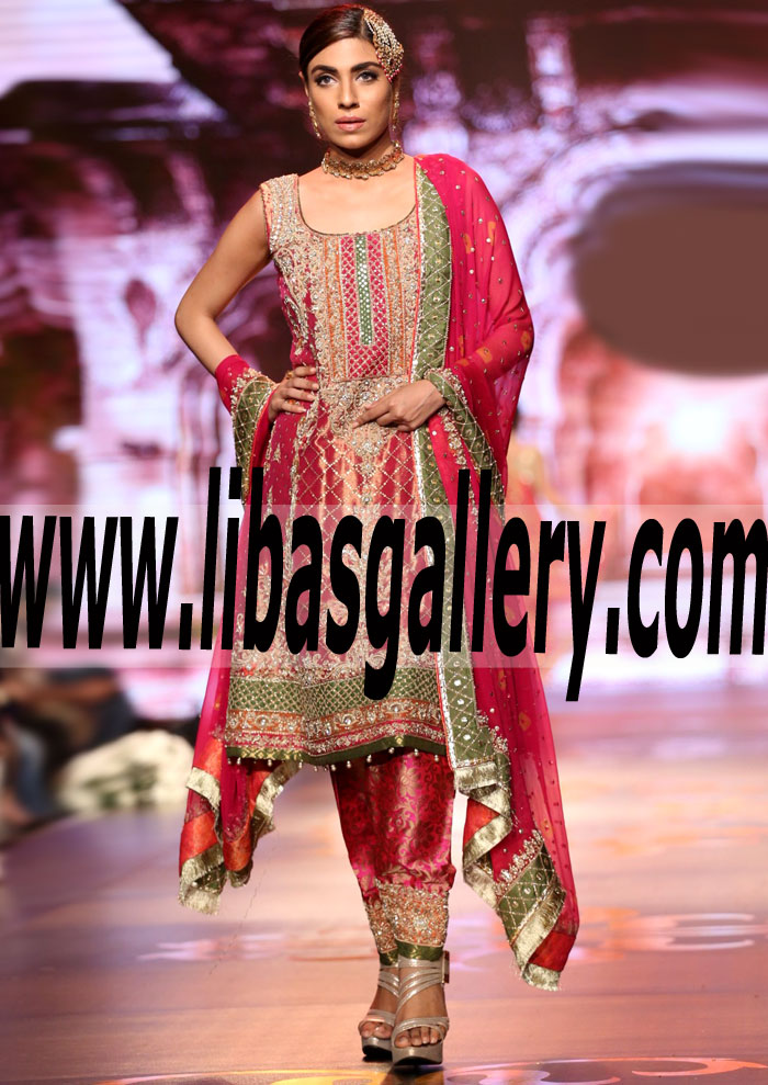 Aisha Imran - Pakistani Fashion Designer Aisha Imran SPECIAL OCCASION WEAR 2017 Collection Buy Online in Edinburgh UK