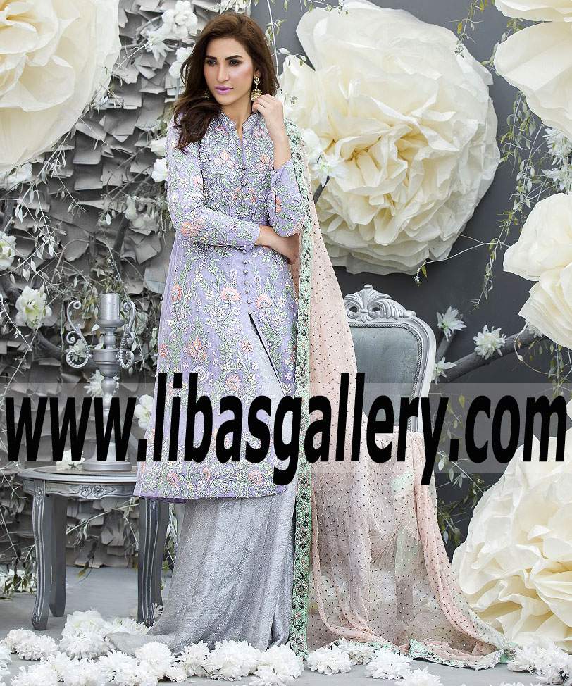 Slink and Wink Wedding Sharara Dress for Wedding and Special Occasions