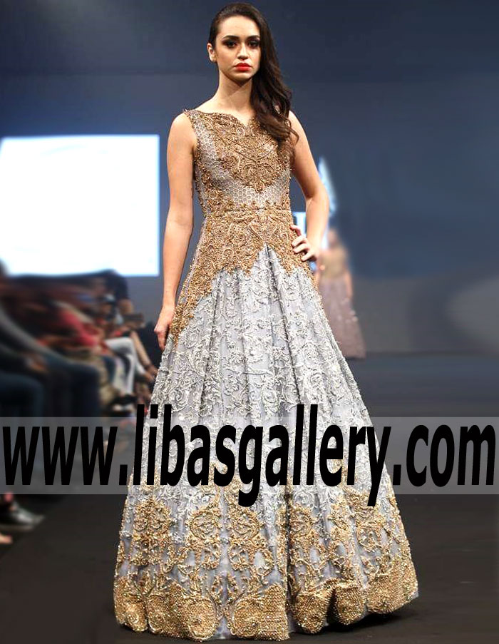 Enchanting Special Occasion Gown Dress with Delicate Embellishments for Wedding and Special Occasions