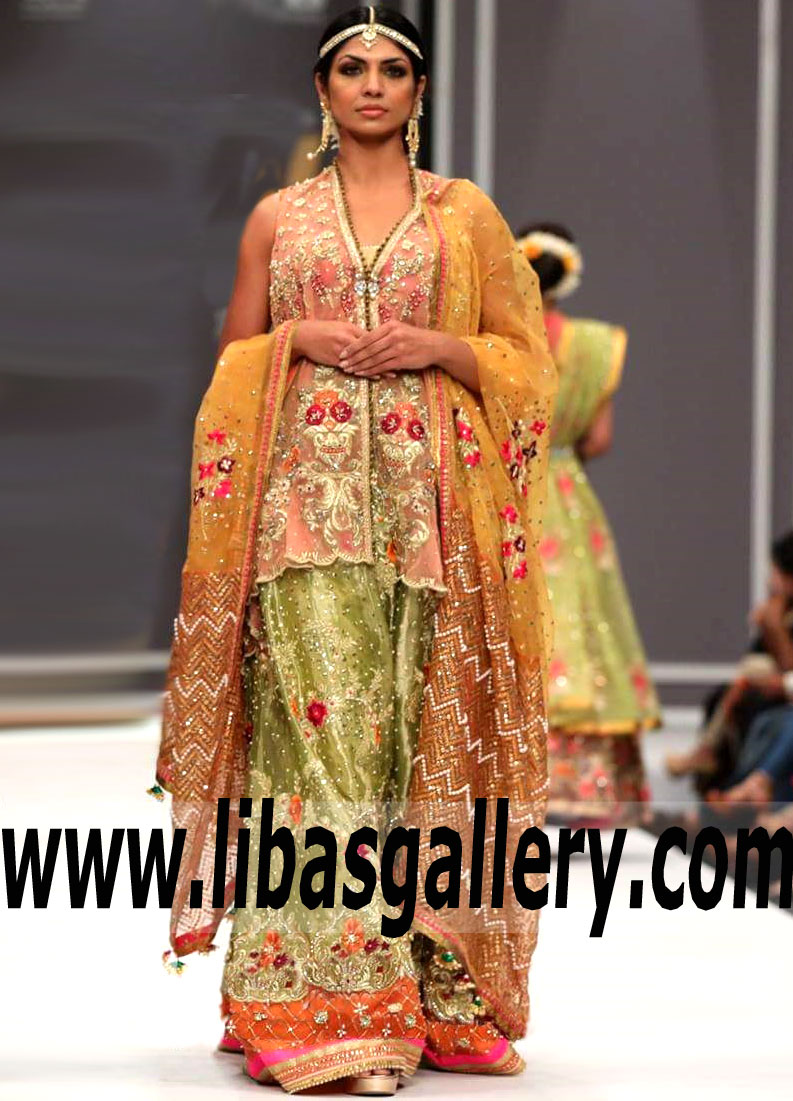 Designer Special Occasion Dress features Supremely floral Embellishments for All Formal and Evening Events