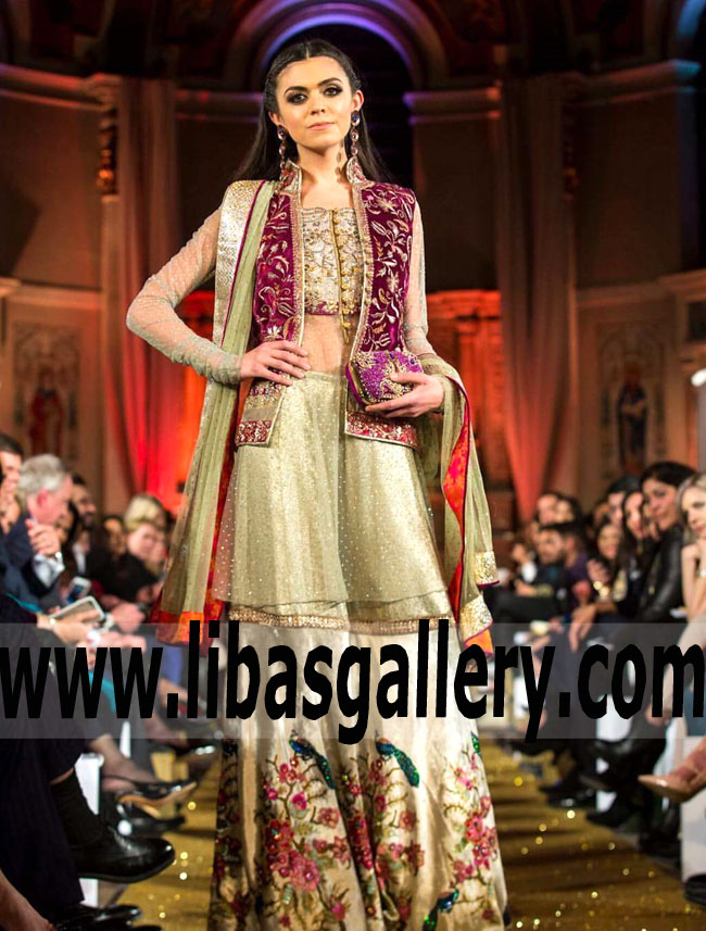 Unique Style Sharara with Attractive Colors and Fabulous Embellishments for Formal and Evening Parties