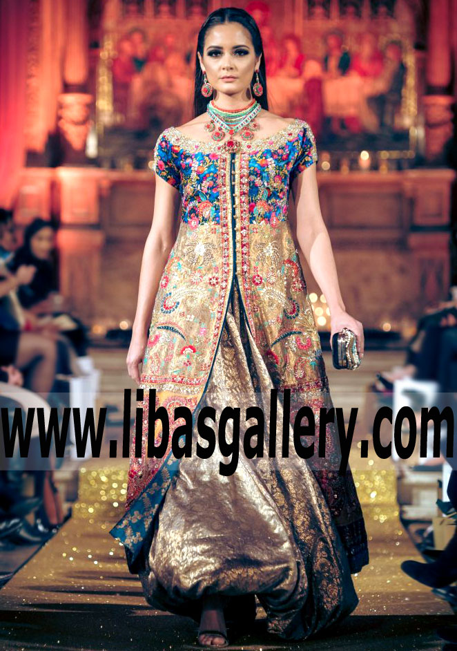 Gorgeous Gown with Stylish and Attractive Flared Lehenga for Your Next Major Events