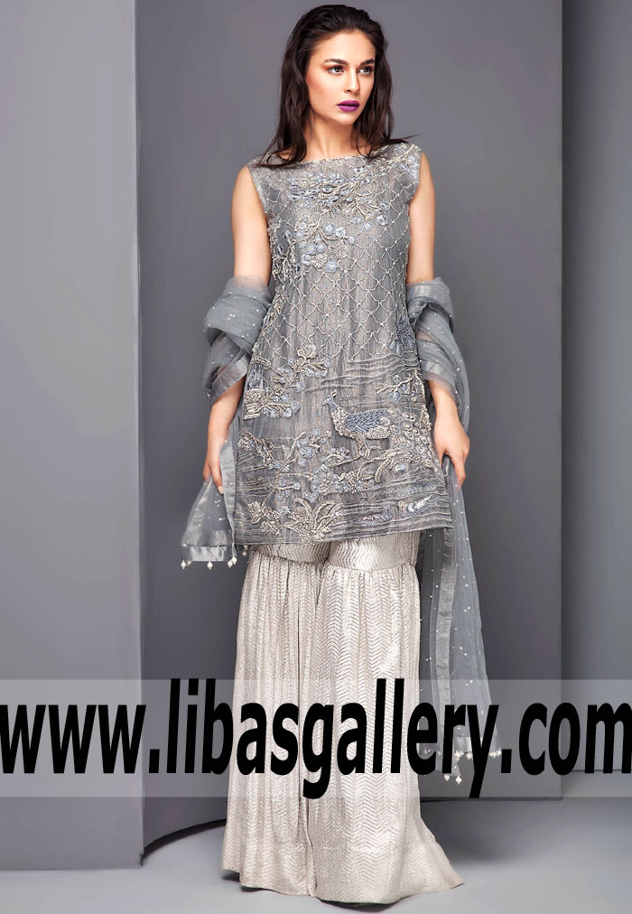 Fabulous Trolley Grey Tansy Bridesmaid Dress