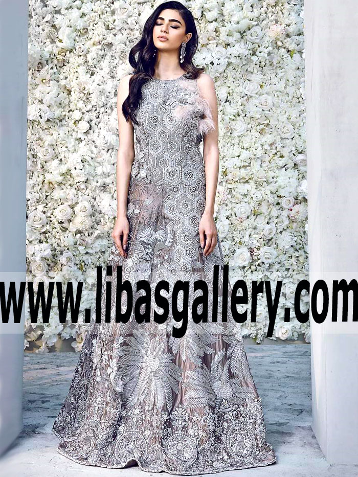 Fabulous Antalia Wedding Anarkali Gown