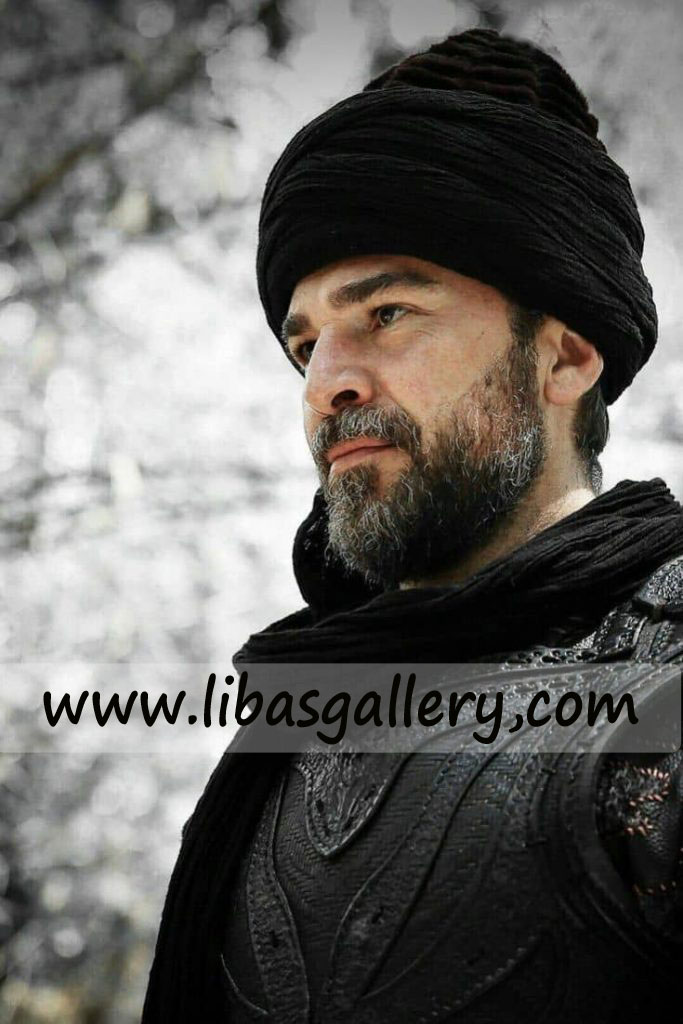 Drilis Ertugrul Season 5 Black Turban pretied for men and honorable Groom Nikah Barat time UK USA Canada Dubai
