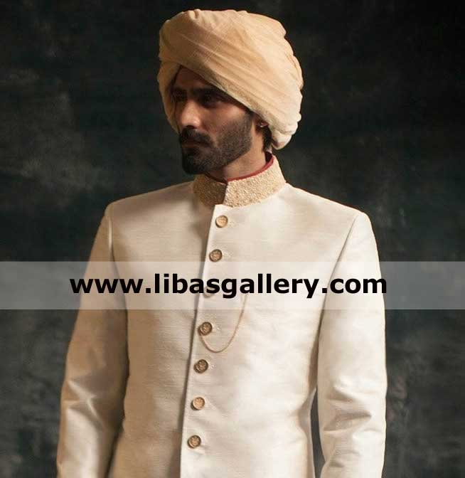 Burly wood color wedding turban without tail rajasthani style pretied for groom nikah ceremony superfit on head Europe south Africa Asia
