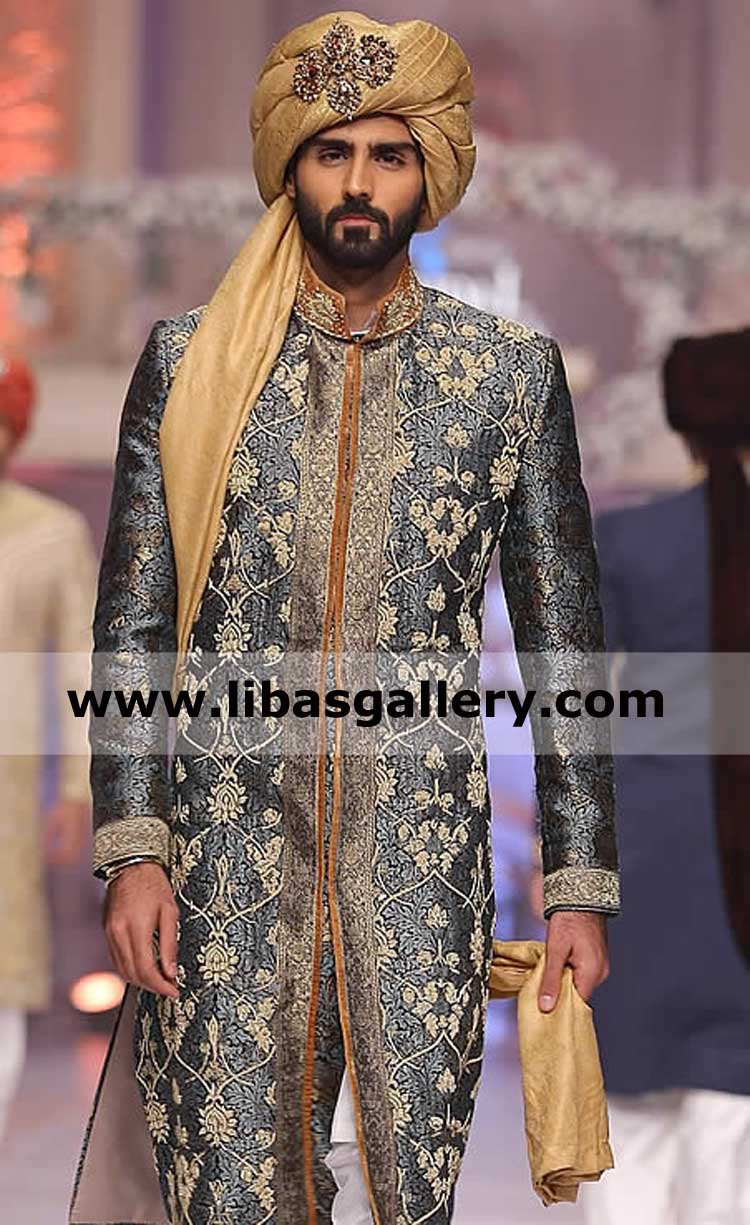 Pakistani silk fabric Nikah Barat time groom desi hat 
