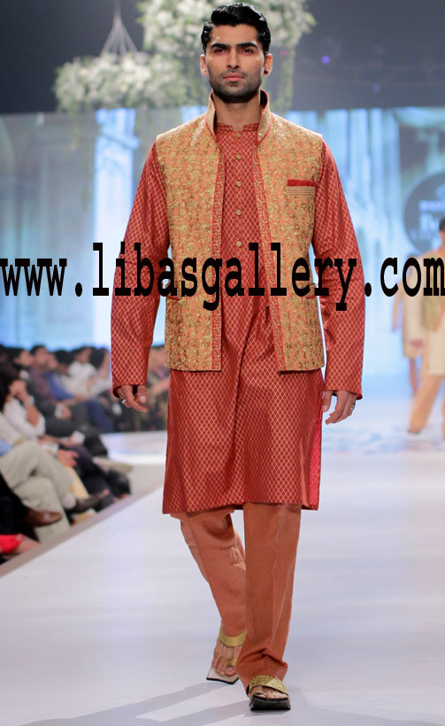 Designer Waist Coats Styles for Men to wear with kurta Shalwar and Shalwar Kameez UK,USA,Canada