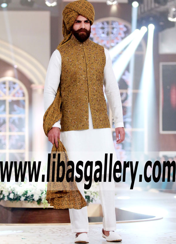 Unique Style Designer Waistcoat for Wedding and Special Occasion