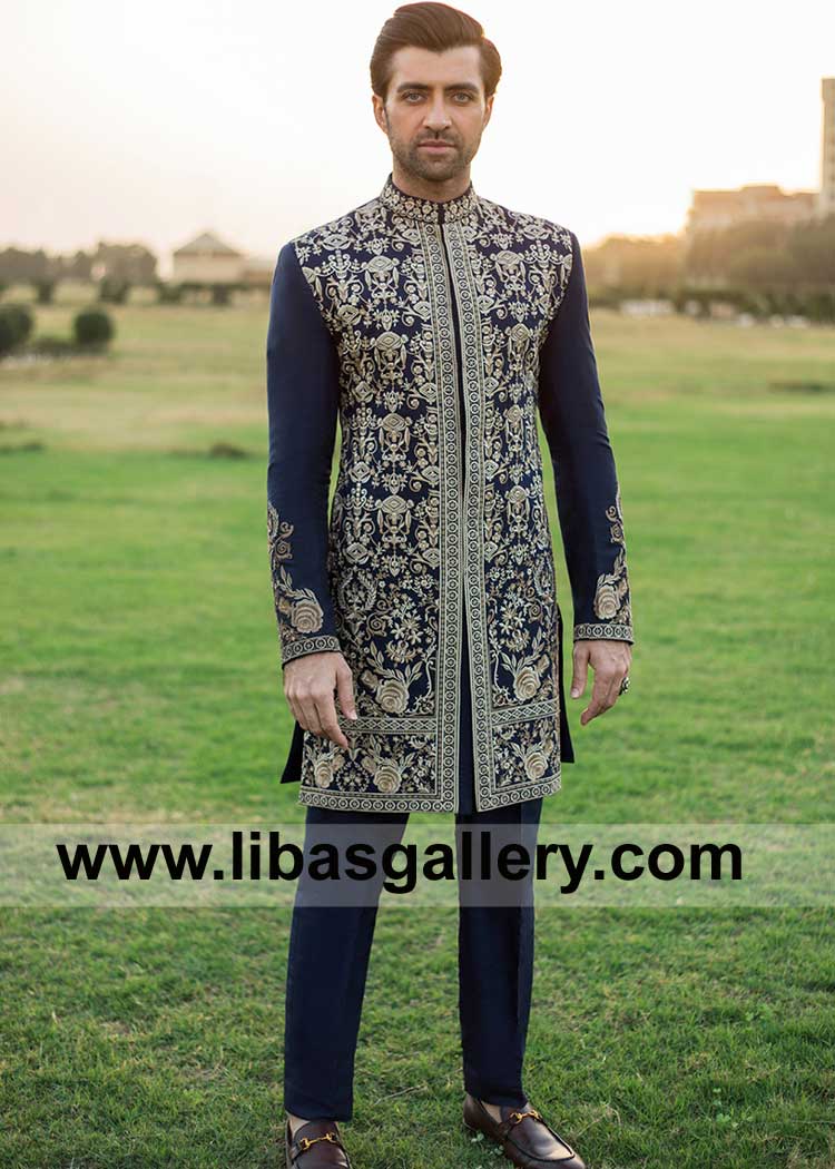 Are you looking wedding sherwani in specific budget? | Pakistani wedding sherwani made in Customer Range | Dulha Nikah Sherwani UK USA Canada Dubai Australia