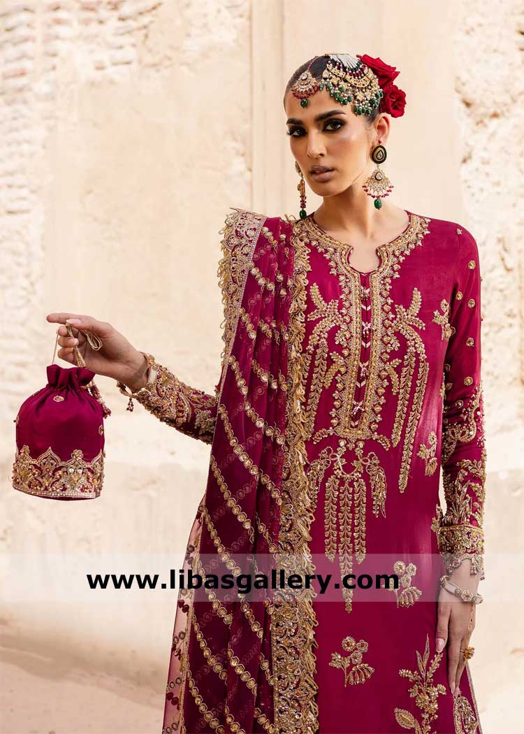 women luxury embroidered wedding dresses
