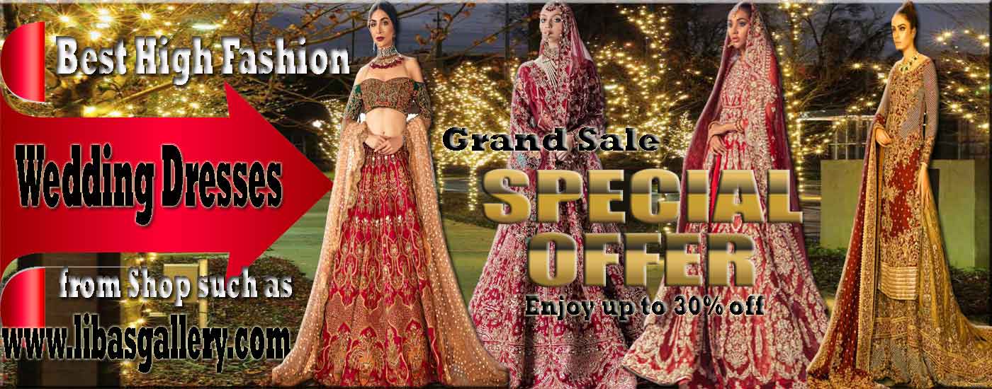pakistani latest bridal dresses