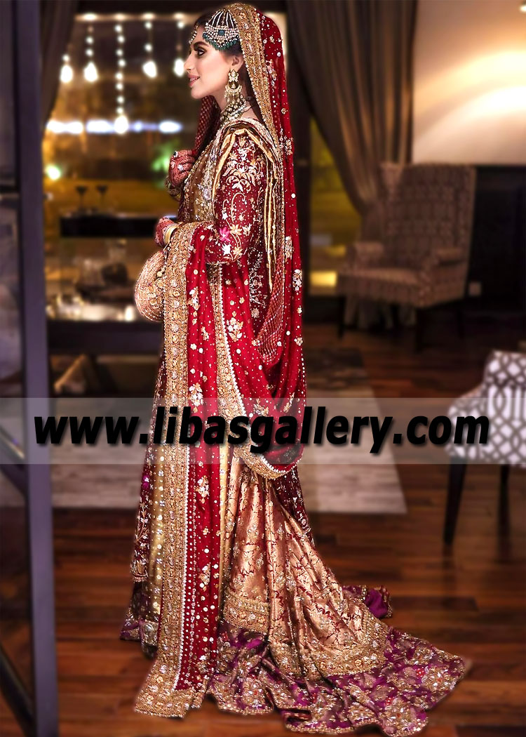 Buy Pakistani Fancy Dress For Wedding Party 2021 Online – Nameera By ...